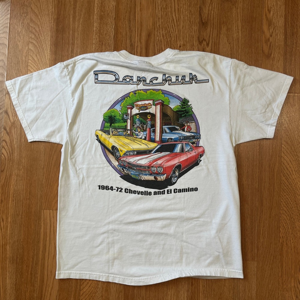 Vintage 90s Beefy-T Danchuk 1964-72 Chevelle El Camino Vintage T-Shirt Large